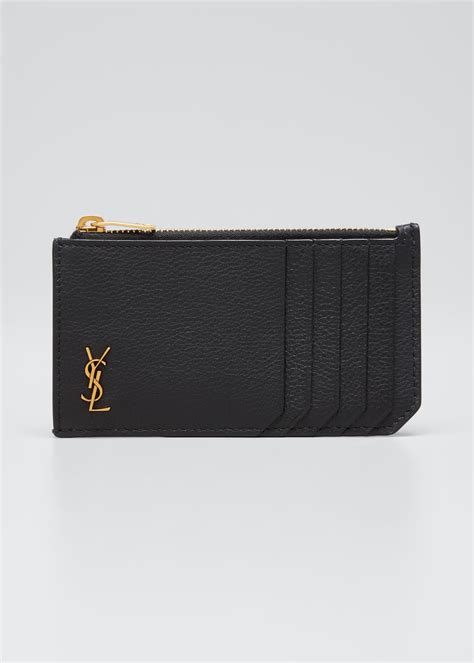 ysl line tiny wallet|YSL zipper wallet.